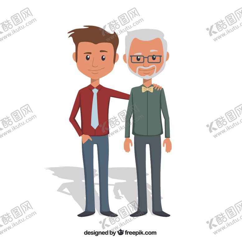 编号：97078910071847561061【酷图网】源文件下载-父亲和儿子