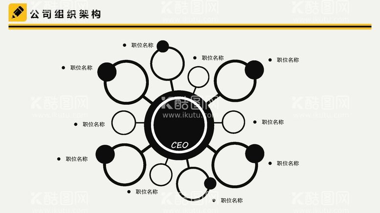 编号：43301301140505276187【酷图网】源文件下载-组织构架图 