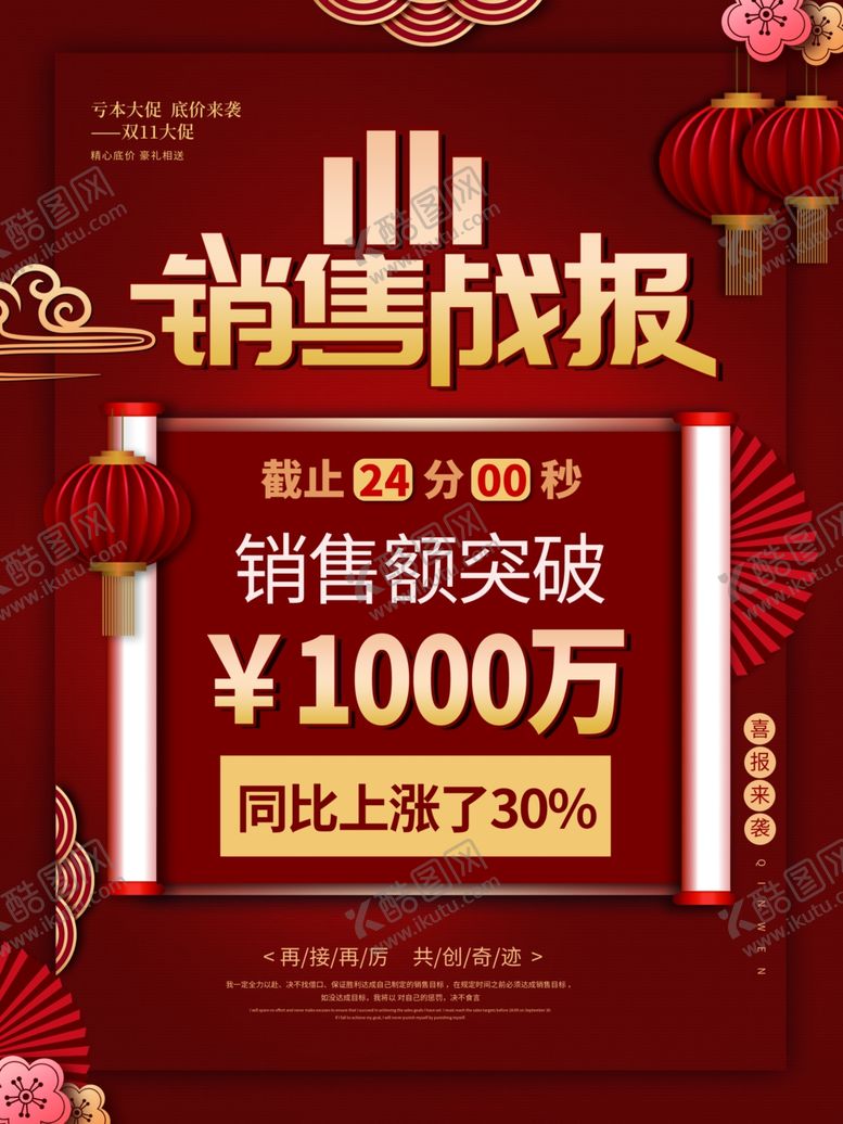 编号：16907201251856087913【酷图网】源文件下载-双11销售战报