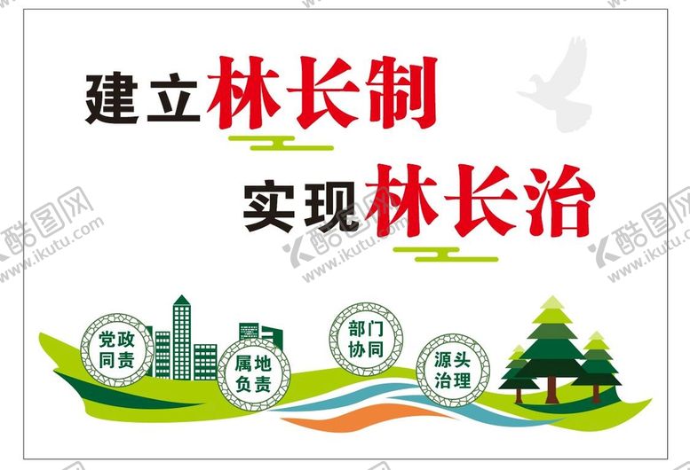 编号：56491512131608209741【酷图网】源文件下载-建立林长制