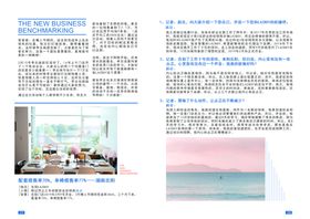 两页画册灯饰宣传简单大气风格