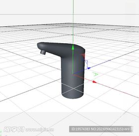 C4D模型饮水器