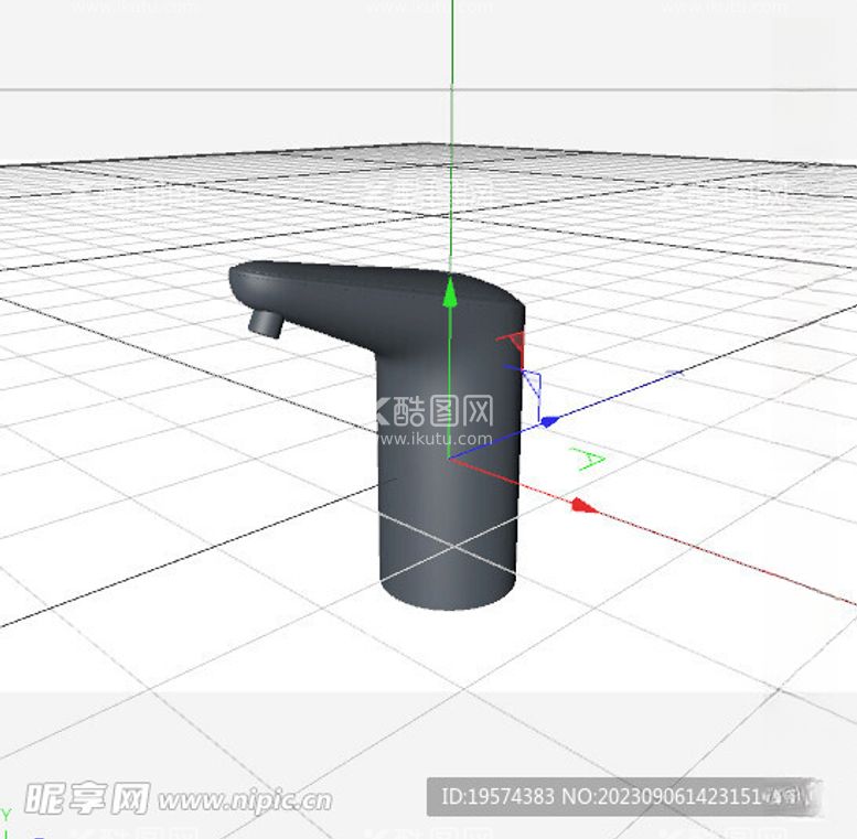 编号：11212112102223503225【酷图网】源文件下载-C4D模型饮水器