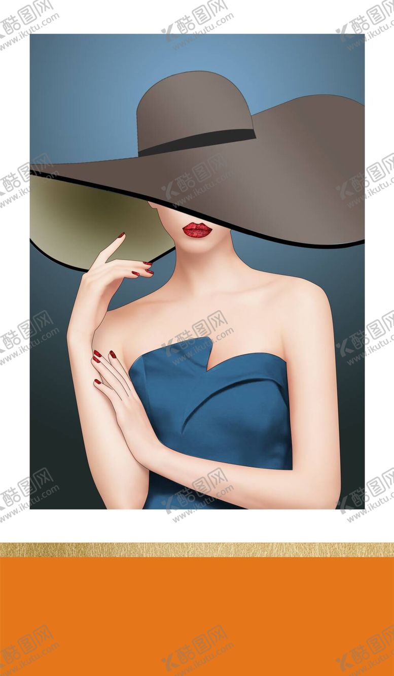 编号：51873909180830320985【酷图网】源文件下载-人物美女装饰画玄关
