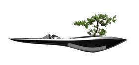 花艺串绿植素材门把