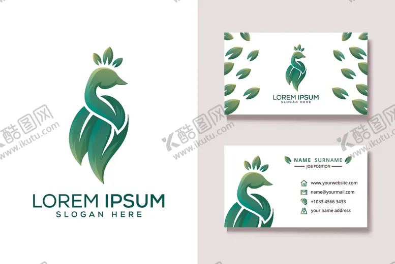 编号：86858109130826015560【酷图网】源文件下载-孔雀logo