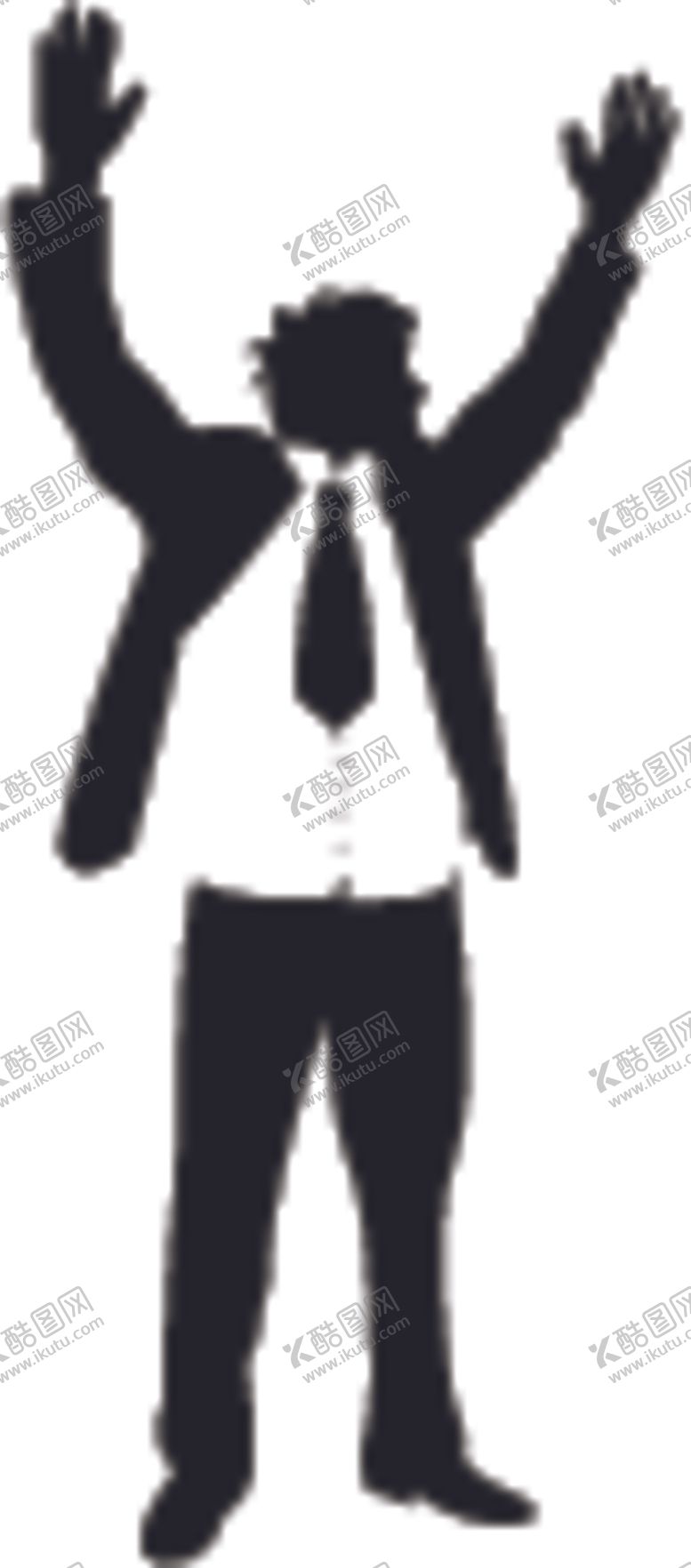 编号：85777509251757252323【酷图网】源文件下载-商务人士剪影