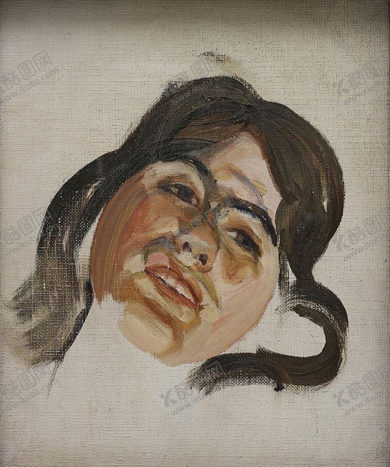 编号：41257409140513355768【酷图网】源文件下载-弗洛伊德抽象人物绘画