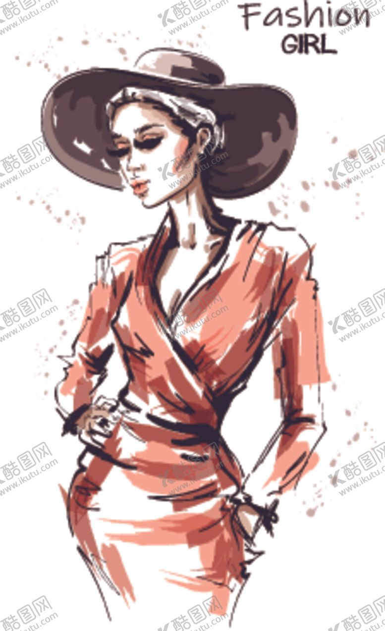 编号：48988707141042402385【酷图网】源文件下载-时尚美女