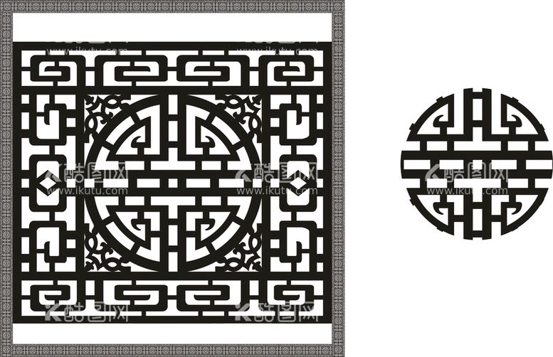 编号：29543810181325493194【酷图网】源文件下载-花纹雕刻图