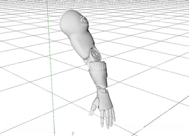 编号：74748712130506474084【酷图网】源文件下载-C4D模型机械手