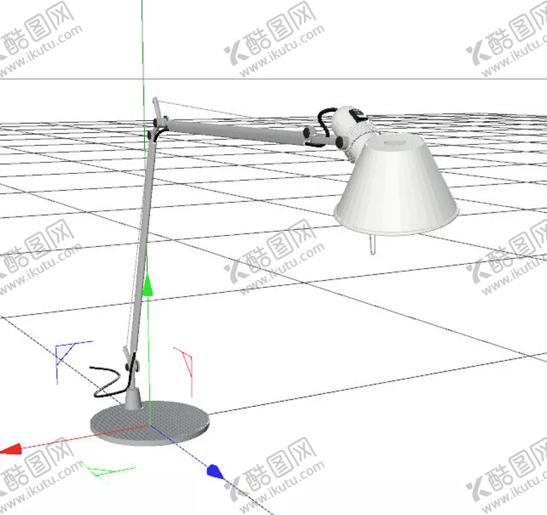 编号：86519702202027413767【酷图网】源文件下载-C4D模型台灯