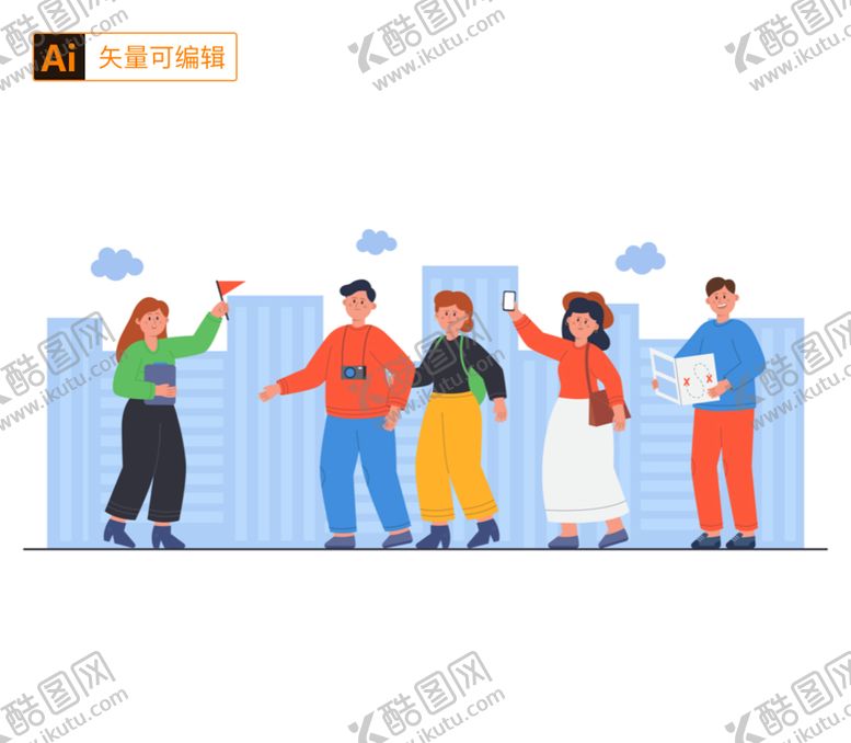 编号：08916710011854040462【酷图网】源文件下载-旅游人物素材