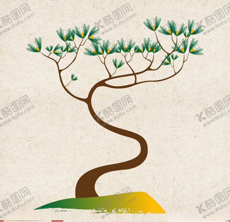 编号：68647110130420314761【酷图网】源文件下载-矢量动物矢量植物插画手绘