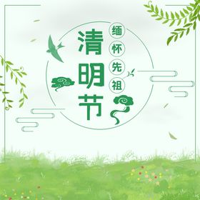 清明节促销踏青设计