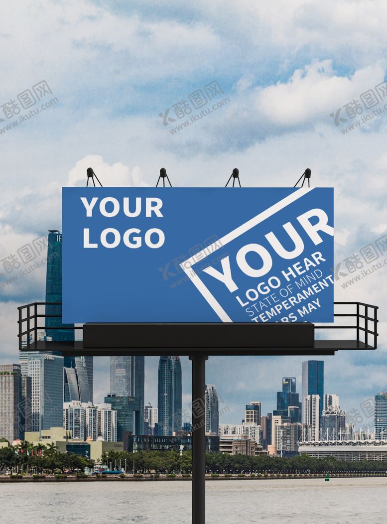 编号：53167810281403357667【酷图网】源文件下载-户外大型广告牌样机