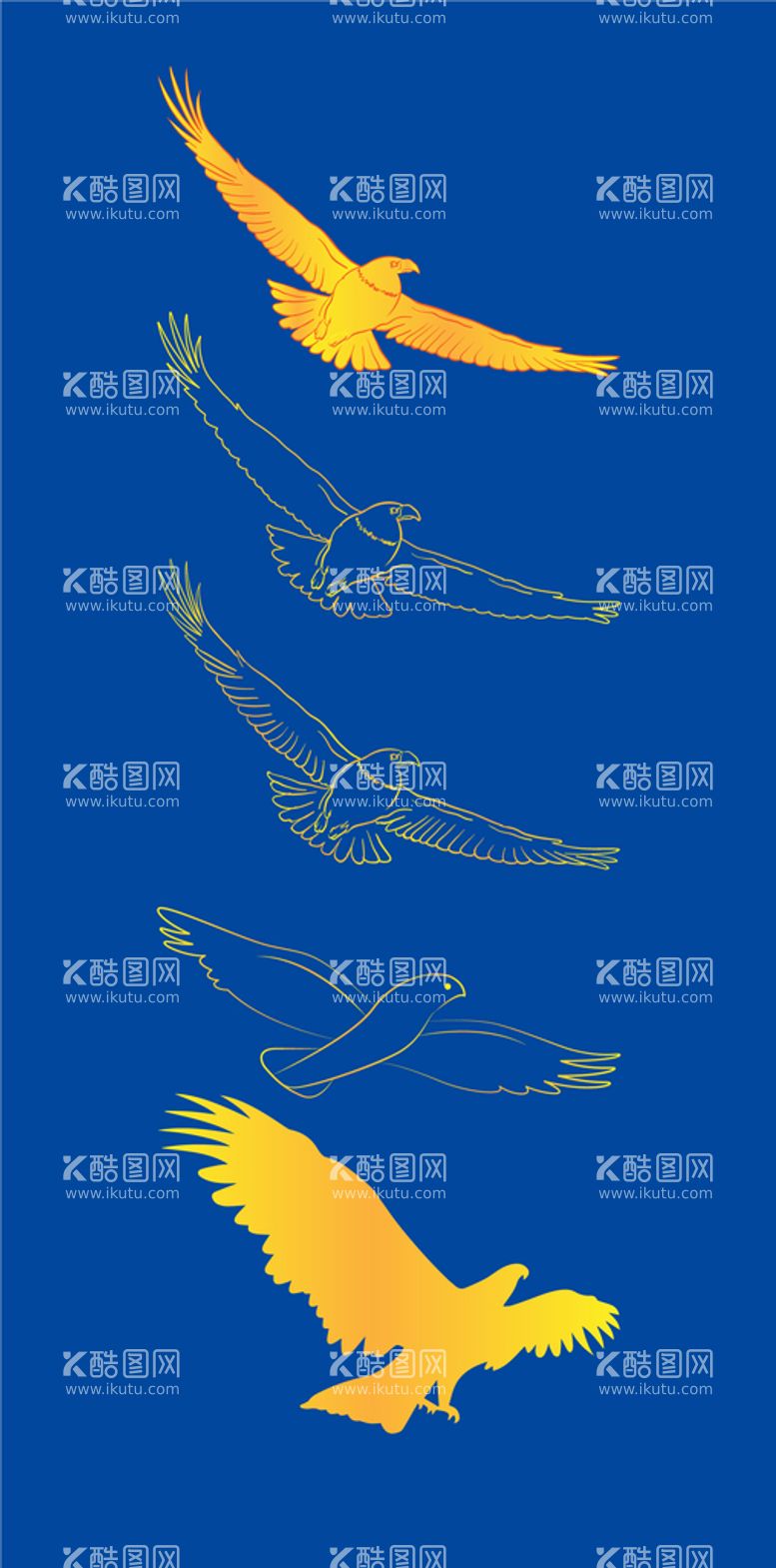 编号：48159209160843518296【酷图网】源文件下载-雄鹰矢量 