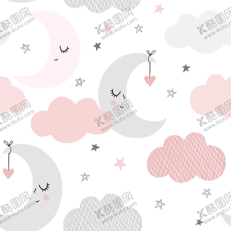 编号：28010006301131013018【酷图网】源文件下载-云朵月亮