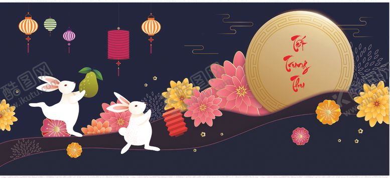 编号：90325302160613484791【酷图网】源文件下载-中秋节背景