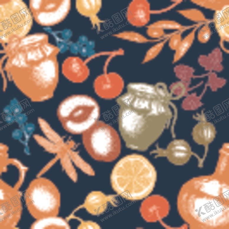 编号：33191410010202352933【酷图网】源文件下载-无缝印花