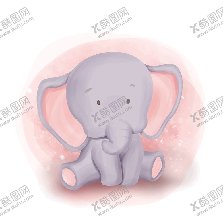 编号：62927709100119014247【酷图网】源文件下载-水彩动物