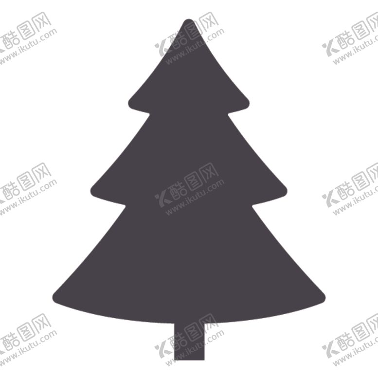 编号：32205510311420298377【酷图网】源文件下载-植物树木剪影