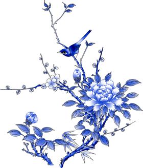 青花瓷素材