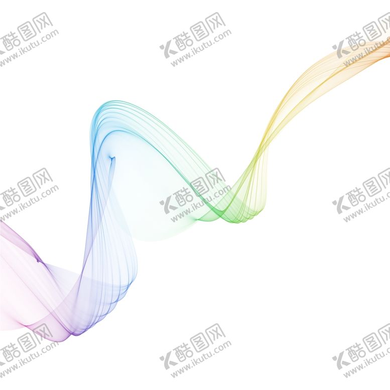 编号：14217707090504537411【酷图网】源文件下载-彩色飘带