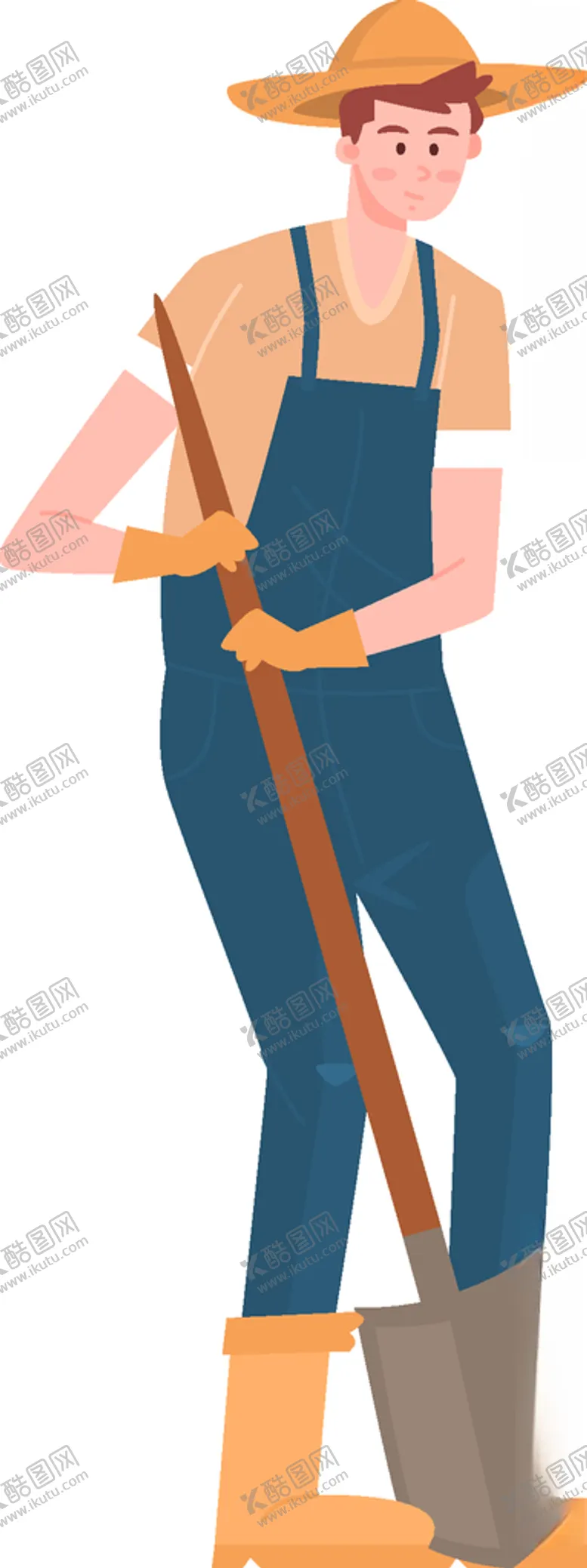 编号：28459304120113193901【酷图网】源文件下载-农民