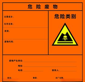 危险废物标识牌