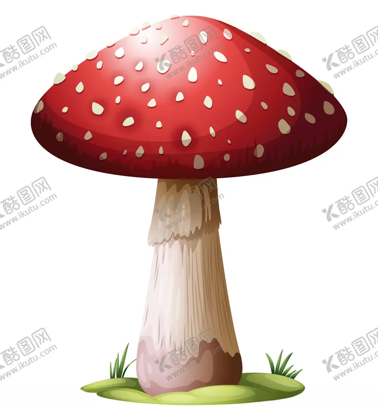 编号：71738904061546364893【酷图网】源文件下载-矢量手绘蘑菇