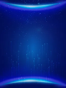 蓝色科技背景感大气未来