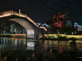 江南水乡夜景