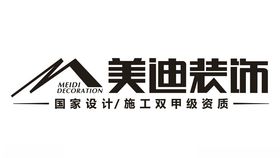 美迪装饰LOGO