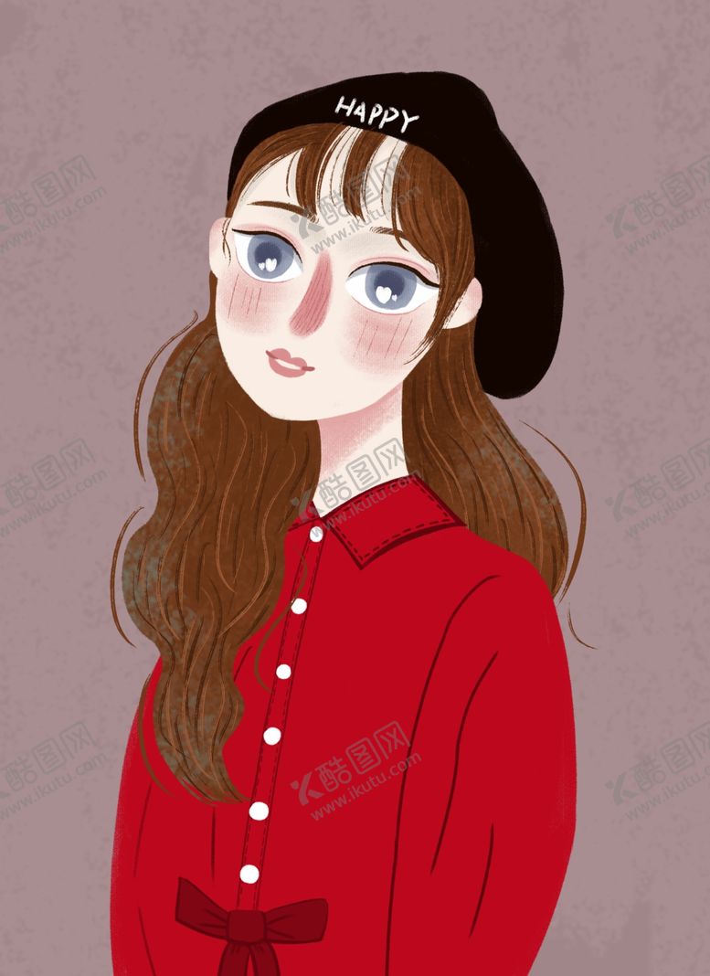 编号：88966710121304406664【酷图网】源文件下载-时尚女生头像