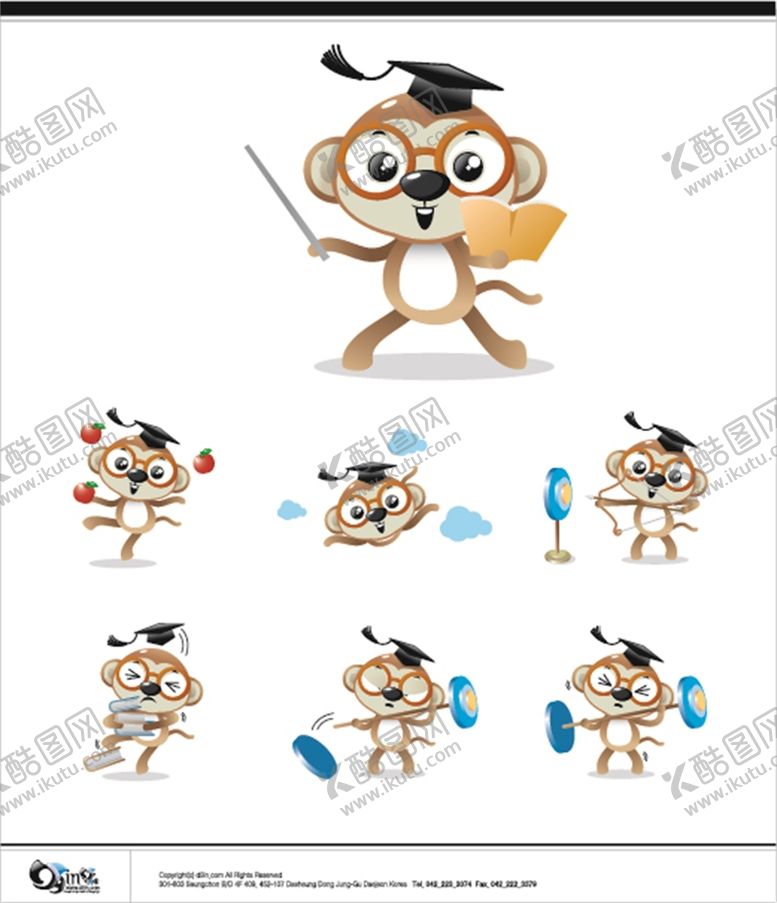 编号：61883612080018232339【酷图网】源文件下载-卡通猴子