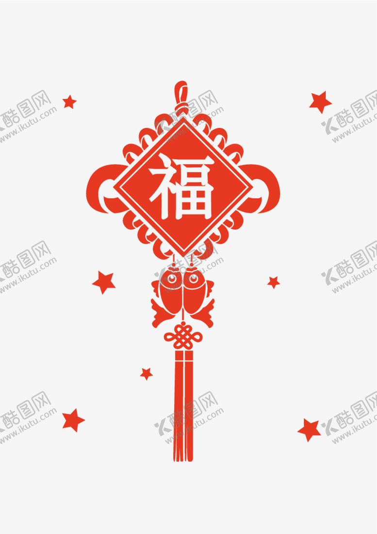 编号：73896312092101449381【酷图网】源文件下载-红色中国结