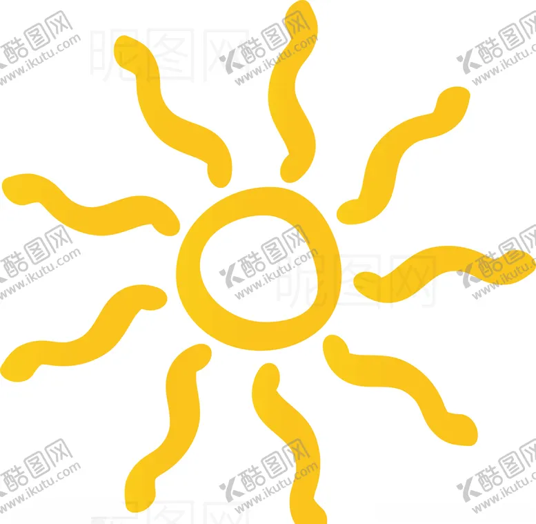 编号：48986506260529387193【酷图网】源文件下载-卡通太阳