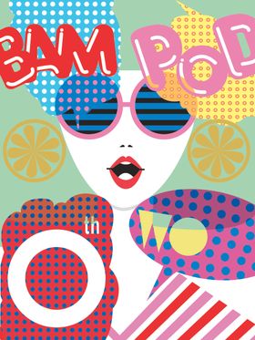 卡通字母女装定位