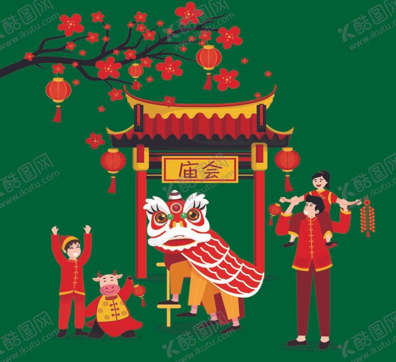 编号：08427909150120005984【酷图网】源文件下载-庙会
