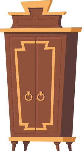家具插画居室内装潢
