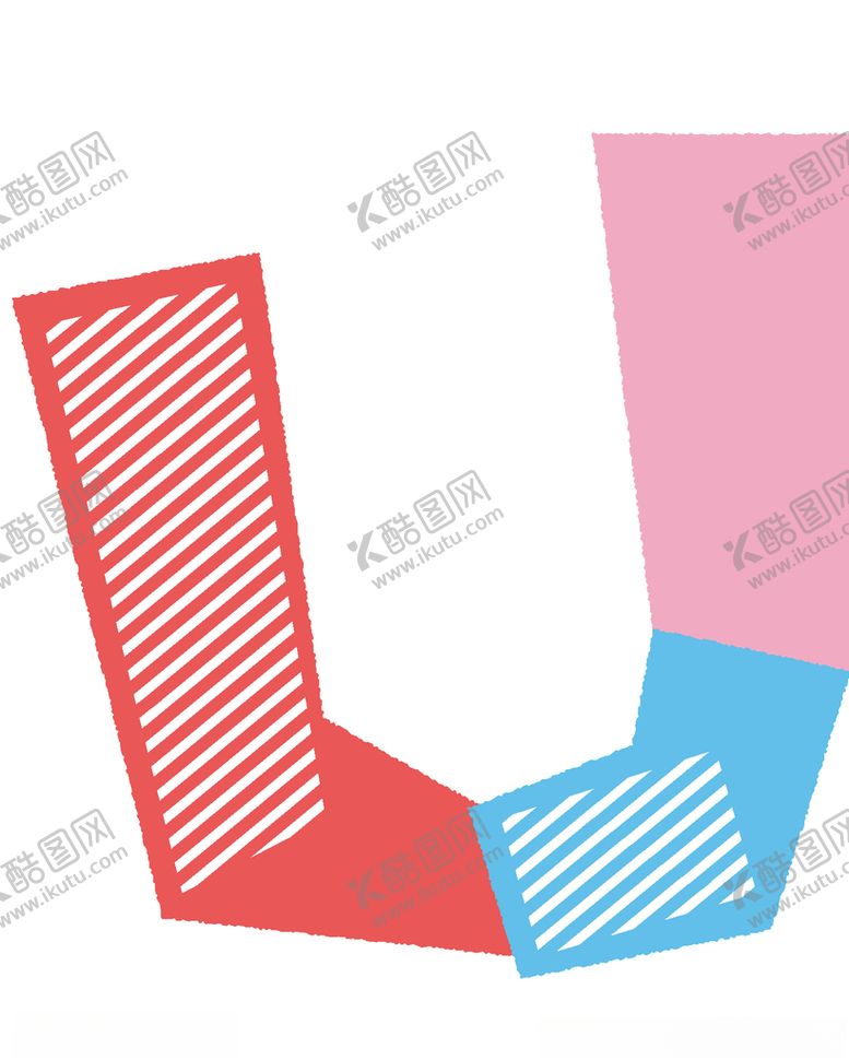 编号：85141207081223072308【酷图网】源文件下载-扁平化拼色矢量英文字母