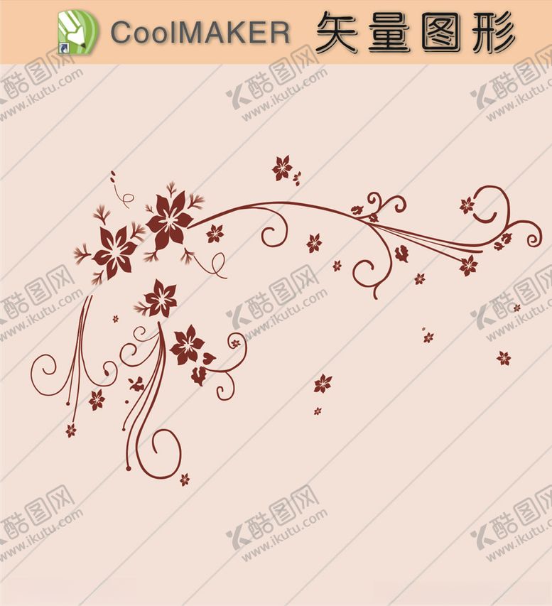 编号：30500607090610418986【酷图网】源文件下载-花草剪纸花草壁纸简洁手绘