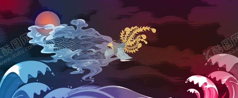 编号：70835006291208021088【酷图网】源文件下载-国潮背景