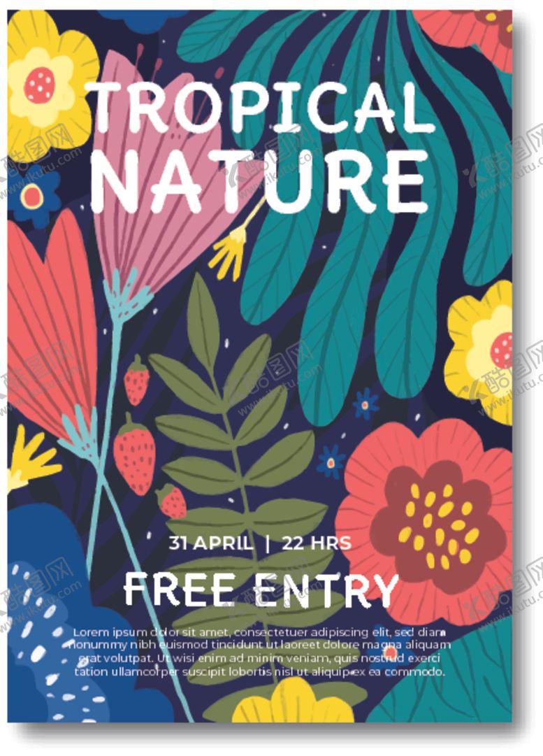 编号：11962009280810206617【酷图网】源文件下载-清新自然手绘植物花卉背景底纹