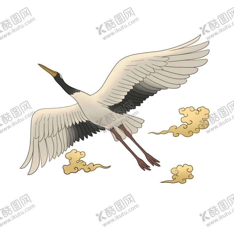 编号：71571404130839083889【酷图网】源文件下载-仙鹤元素