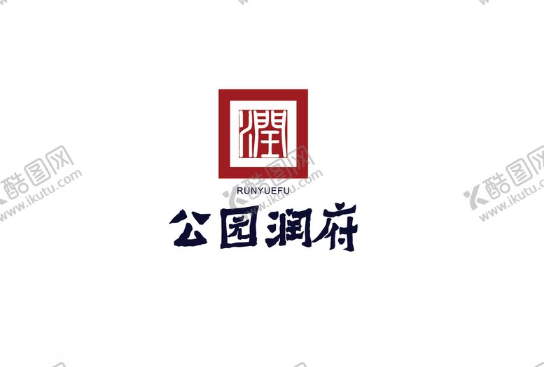 编号：52431304232103125341【酷图网】源文件下载-楼盘新中式LOGO