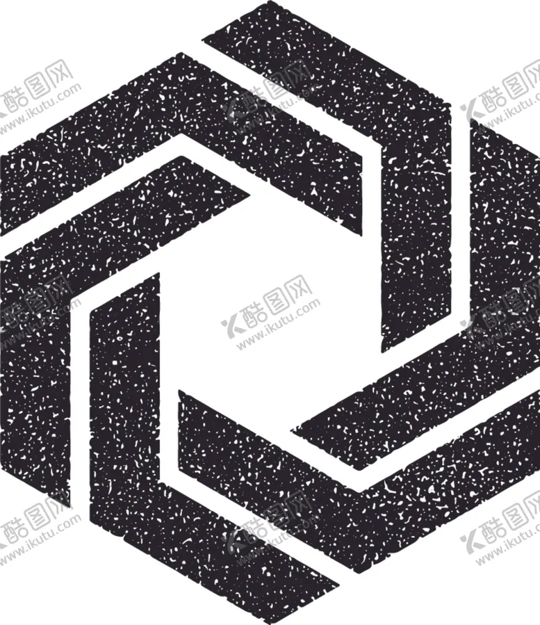 编号：18841004191104358904【酷图网】源文件下载-黑色质感标志图案