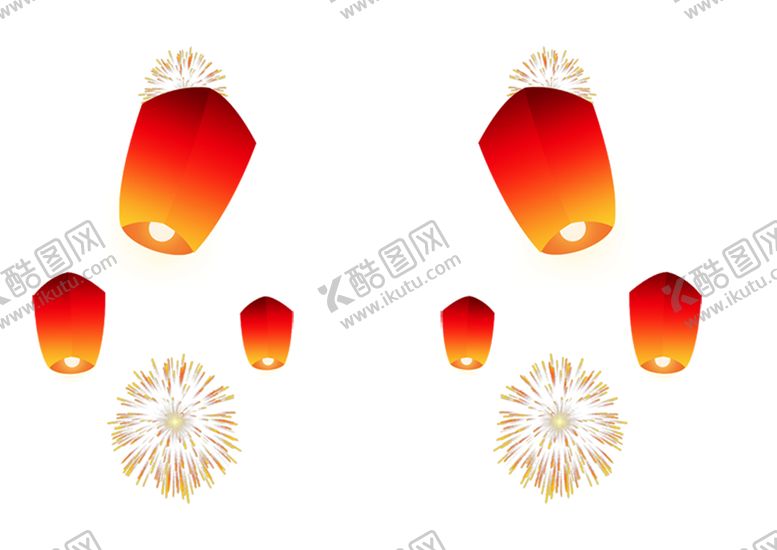 编号：29653805180911154107【酷图网】源文件下载-孔明灯图片