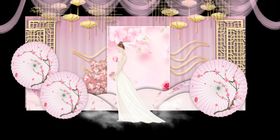 中式婚礼效果图